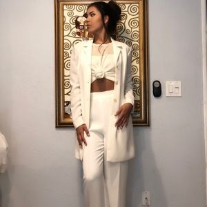 3pc. Cream Suit